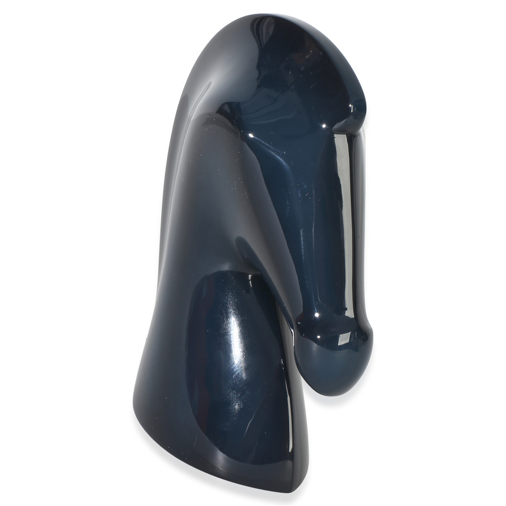 Herms Indigo Patin Laque Wood Samarcande Paperweight View 4